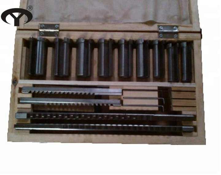 HSS No.70 Metric Keyway Broach Set With Bushing