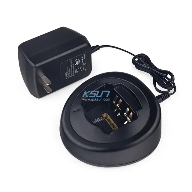 Walkie-talkie aplicable, HTN9000B, cargador para Motorola GP328, GP338, PTX760, GP328PLUS, GP338PLUS