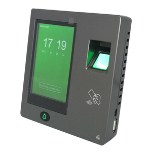 Sistema de Control de asistencia WIFI, controlador de acceso de pantalla táctil con huella dactilar