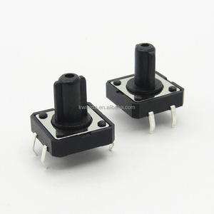 12*12mm langstieliger Touch-Schalter Direkt stecker Installation 160gf 250gf Funktions taste für Haushalts geräte PCB-Drucktasten schalter - Product Image 3