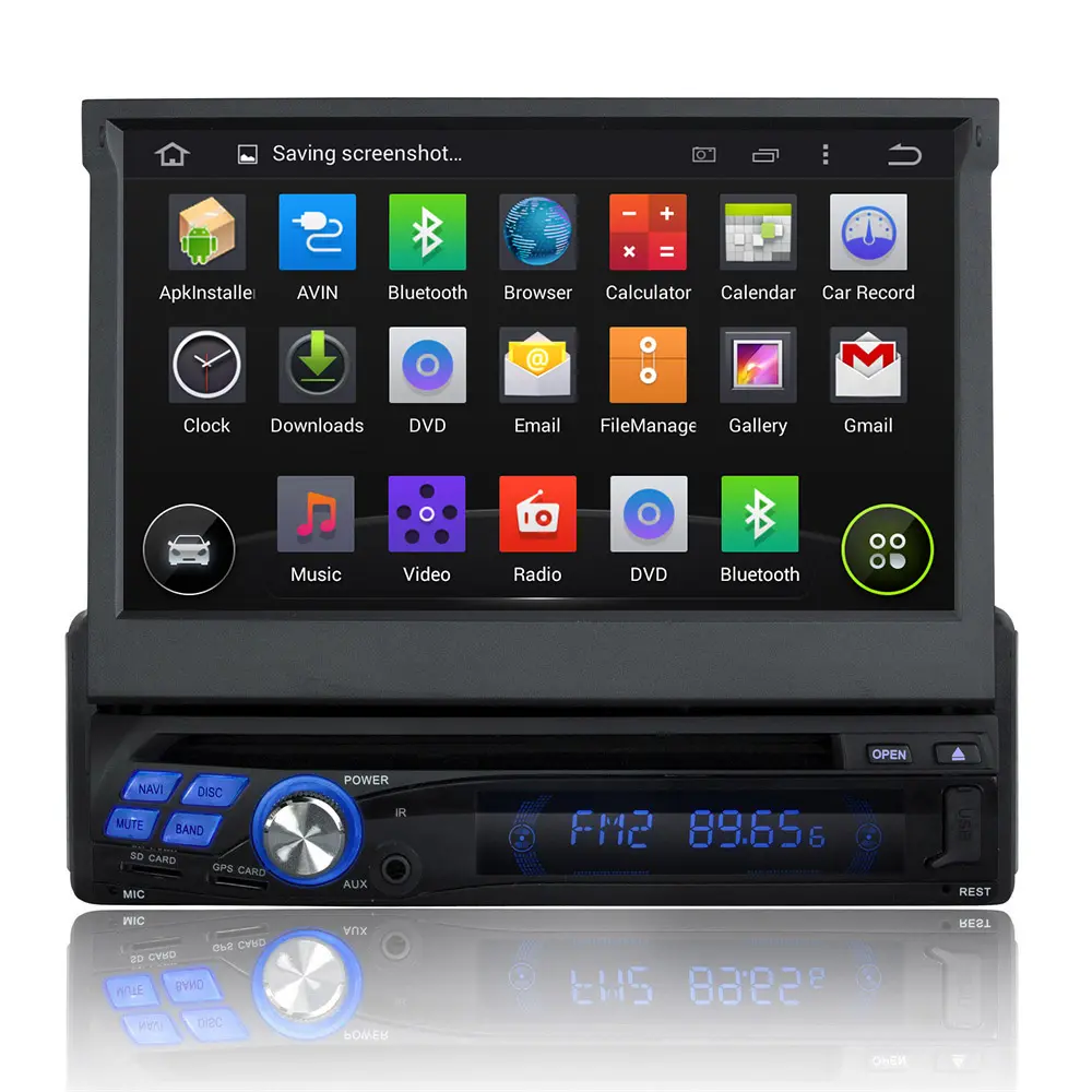 1 Din Android Auto Radio Met 7 Inch Scherm