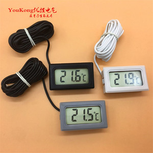 Refridge termómetro Digital LCD sensor de temperatura medidor termometro digitale termómetro estacion metereologica estación meteorológica
