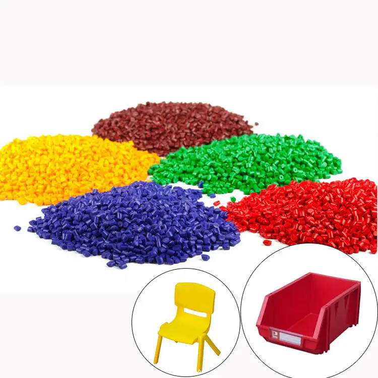 Masterbatch hdpe de cor azul amarelo vermelho e preto, branco, vermelho, verde e azul para molde de injeção