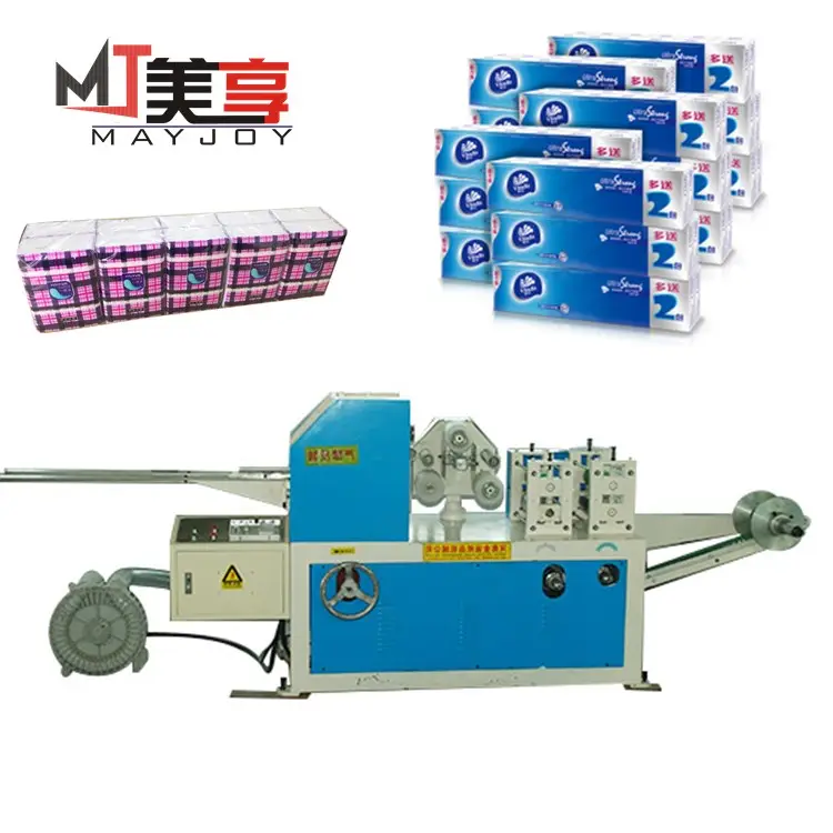 Mayjoy Pocket Tissue Machine Zakdoek Papier Making Machine