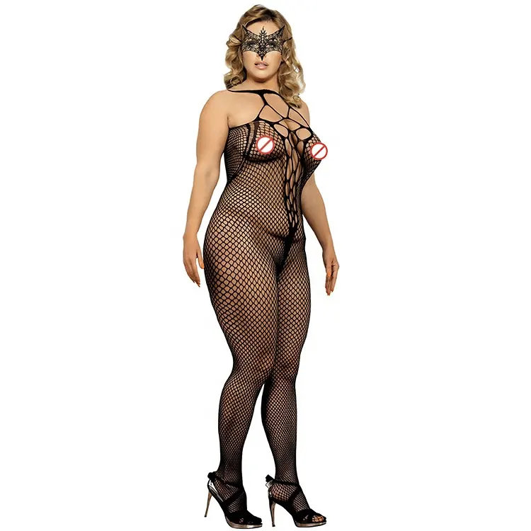 Nuovo Arrivo Donna Matura Ragazze Bodystocking lingerie Sexy Nero costumi sexy lingerie erotica