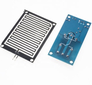 Módulo de sensor de agua de lluvia, módulo de Control de relé de cc 12V, Sensor de lluvia, módulo de detección de gotas de agua - Product Image 3