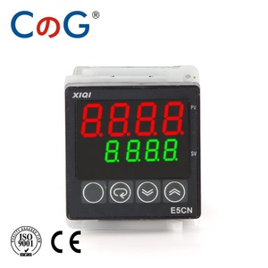 CG E5CN 48*48mm de entrada doble de tipo K J PT100 24VDC 110V 220V AC pantalla LCD tiene RS485 Digital inteligente controlador PID de temperatura - Product Image 1