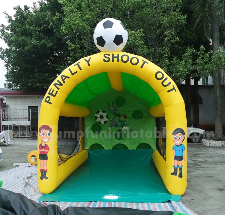 Giochi gonfiabili interattivi inflatables penalty shoot out 2021 calcio gonfiabile a noleggio economico e caldo Shoot Out in vendita