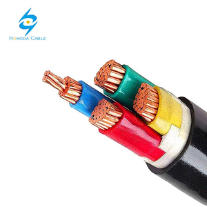 PVC Alçak Gerilim Güç Kablosu 600 V Elektrik Kablosu NYY 3*240 + 1*120 mm2 - Product Image 2