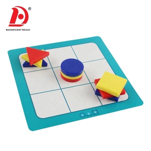 HUADA-Mini juegos de mesa educativos de aprendizaje divertido para niños, juego de juguetes con formas geométricas, lógica, 2023 - Product Image 5
