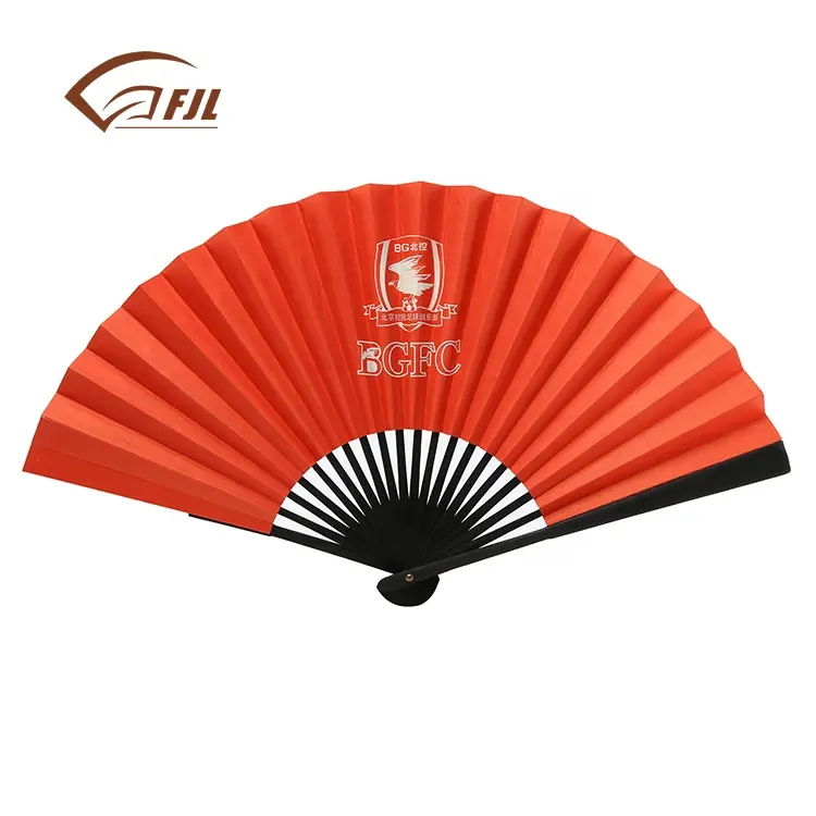 Wholesale and cheap fan japanese bamboo hand fan in bamboo crafts advertising paper fan