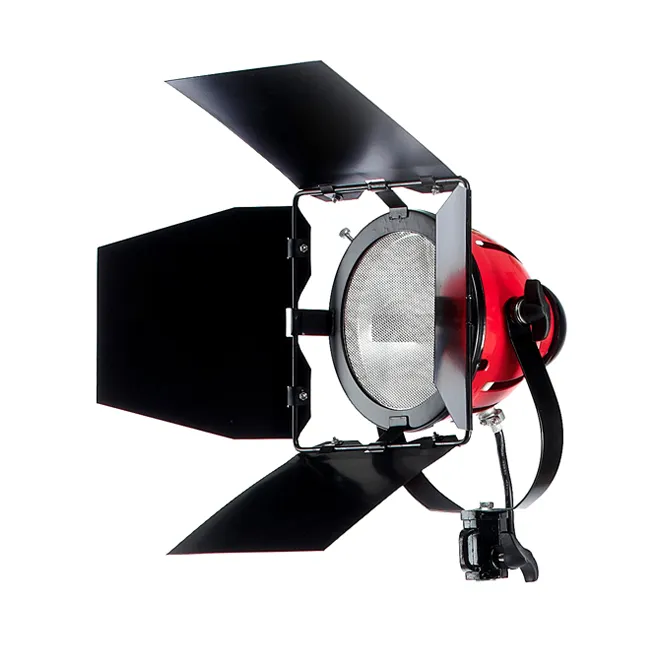 Kit de iluminación continua para estudio de fotografía, cabezal rojo, luz continua, 800W