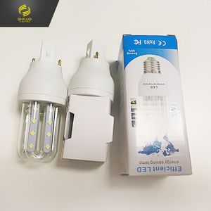 省エネ水平プラグLEDコーンライト、5W 7W 9W 12W G24 LED電球ライト