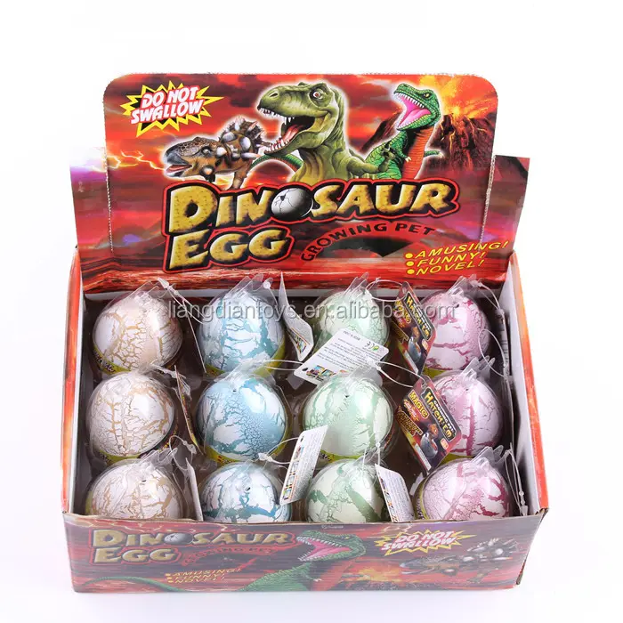 Œufs de dinosaure à couver, jouets pour enfants, animaux en croissance, œufs de dinosaure en croissance