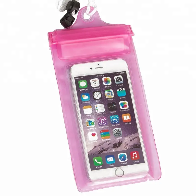 YUANFENG-bolsa impermeable para teléfono móvil, funda de baño con logotipo personalizado