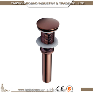 Taizhou Prezzo Basso Ottone Antico Gold-plated Vessel Bacino Lavandino del Bagno Pop Up di Scarico Senza Troppopieno - Product Image 6