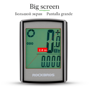ROCKBROS <strong>Cycling</strong> <strong>Computer</strong> Heart Rate Monitor Armband Speed <strong>Cadence</strong> Sensor Backlight Bicycle <strong>Computer</strong> <strong>With</strong> GPS - Product Image 4