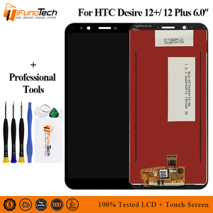 LCD ekran HTC Desire 12 + Desire 12 artı LCD dokunmatik ekran ile ekran olmadan çerçeve