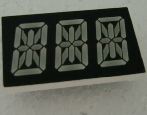Factory <strong>Custom</strong> High Brightness White Color 3 Digit Led Alphanumeric <strong>Display</strong> 14 <strong>Segment</strong> 16 <strong>Segment</strong> <strong>Display</strong> - Product Image 1