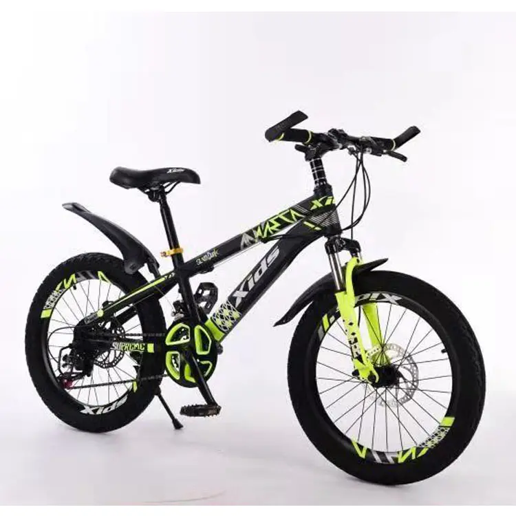 Fabricant de vélos pour enfants vélo coloré pour jeune homme/étudiants 20 pouces 24 pouces VTT à vendre avec roue d'entraînement à led