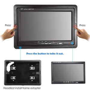 高品质TFT DVD MP4播放器7英寸液晶电视显示器 - Product Image 2