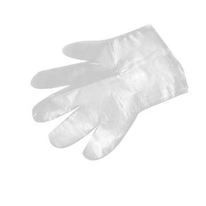 פלסטיק שקוף חד פעמי HDPE כפפת כפפות חד פעמיות לשימוש ביתי