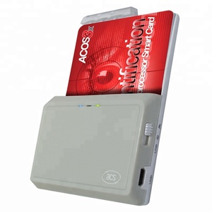 ACS แบบพกพาติดต่อ Android IOS BT เครื่องอ่านบัตร ACR3901 - Product Image 1
