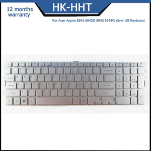 厂价笔记本键盘宏碁5943 5943G 5950 5950G 8943 8943G笔记本电脑键盘银 - Product Image 3