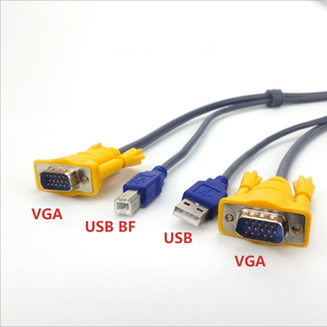 VGA KVMCable cable de impresión USB + VGA cable 1,5 m VGA KVM cable - Product Image 3