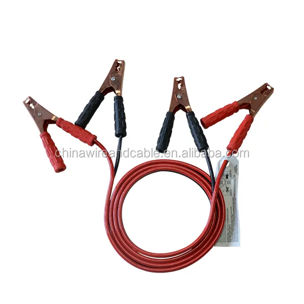 Красный и черный сверхмощный 4 калибра 12FT 600Amp кабель усилителя мощности в сумке для переноски для аварийного использования автоматический запуск аккумулятора