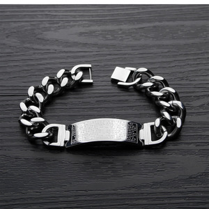 MECYLIFE Christian <strong>Pray</strong> <strong>Bible</strong> Religious Jewelry Stainless Steel Men Bracelet