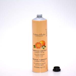 OEM el krem tüpleri bariyer laminat ABL tüpler <span class=keywords><strong>5</strong></span> katmanlar sekizgen 100 kap ile 100g vidalı kapak ml kozmetik