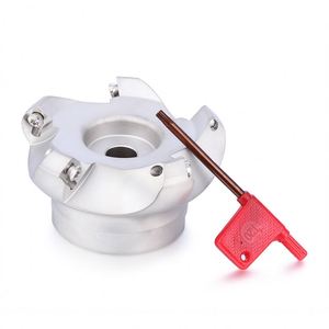 DOHRE 45 derece Anti diş yüz freze kesici endekslenebilir freze kesici kafa, kesme <span class=keywords><strong>Dia</strong></span> 80mm