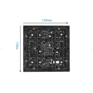Indoor modulo display a led P2 P2.5 P3 P4 P5 P6 Colore Completo ha condotto cartellone Segno Modulo del Pannello 128x128mm - Product Image 3