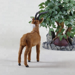 <strong>High</strong> <strong>Emulational</strong> Detailed Cute Baby Goat Animals Figure Handmade Furry Animal Goat for Sale - Product Image 1
