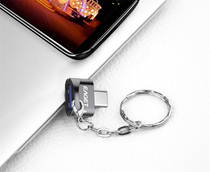 EAGET EZ02-MマイクロUSBアダプター2.0インターフェイスメタルOTG機能新しいストックUSBフラッシュドライブ携帯電話アダプター - Product Image 3