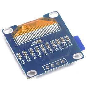Modulo <span class=keywords><strong>Display</strong></span> <span class=keywords><strong>LCD</strong></span> <span class=keywords><strong>OLED</strong></span> da 1.3 pollici <span class=keywords><strong>LED</strong></span> blu I2C serie CII 128X64 SH1106 51 MSP420 stimol32 SCR
