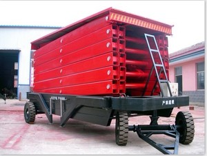 HOT SELL Plate-forme de travail aérienne hydraulique Élévateur mobile à ciseaux automoteur - Product Image 4