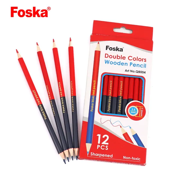 Foska Sıcak Satış Kaliteli 7 ''renkli kurşun kalem Seti