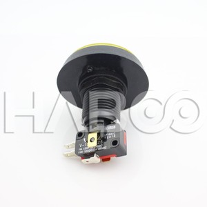 25 MM GIOCO INTERRUTTORE di PULSANTE con funzione led dimensione della testa 60mm con micro interruttore momentaneo