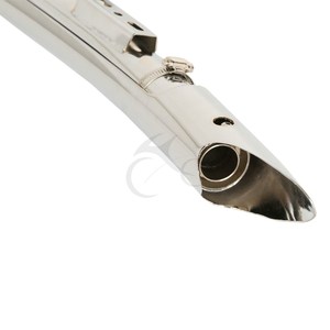 TCMT XF2906C11-E/B 1-3/4&quot; Big Exhaust Drag Pipes +Heat Shields for Harley <strong>Softail</strong> <strong>Heritage</strong> Special - Product Image 4