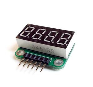 Display numerico digitale Taidacent 74 hc595d Driver Ic 0.36 pollici colore rosso 4 cifre Led segmento segmento circuito Display - Product Image 2