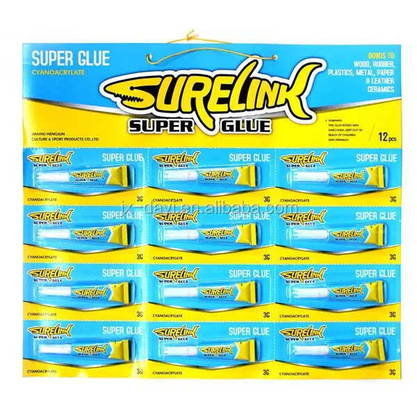 SURELINK Super Glue/3g Original Quality/Cyanoacrylate/100% Purity