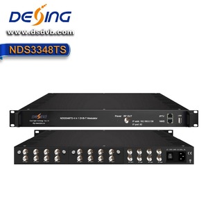 NDS3348CS 12 Tuner <strong>Input</strong> 4 in 1 <strong>DVB</strong>-C Modulator 4 in 1 Modulator <strong>Dvb</strong>-c Modulator