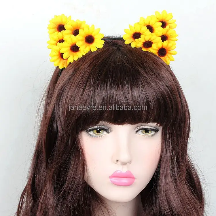Großhandel europäischen und amerikanischen Stil niedlichen Haarband Katze Ohren Cosplay Stirnband für Kinder