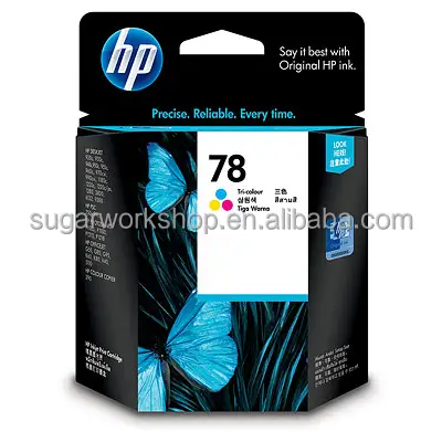 Genuino Tri-Color cartucho de tinta para HP 78 para Hp C6578DA Hp Deskjet serie 920C/930C/932C