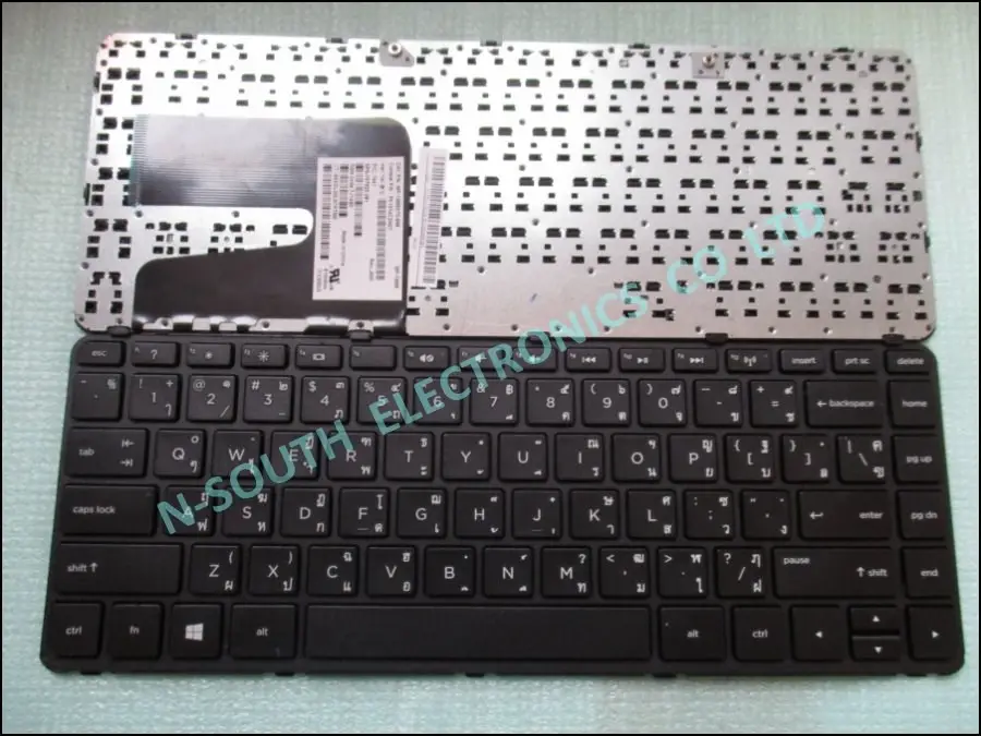 Genuine neue laptop tastatur für hp 14-n 14-g 14-d 14-r 757922-281 thai layout Black