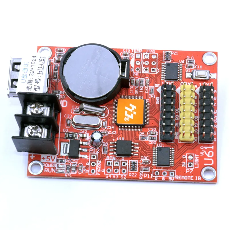 Huidu Control karte p10 führte zeichen board modul für moving TEXT