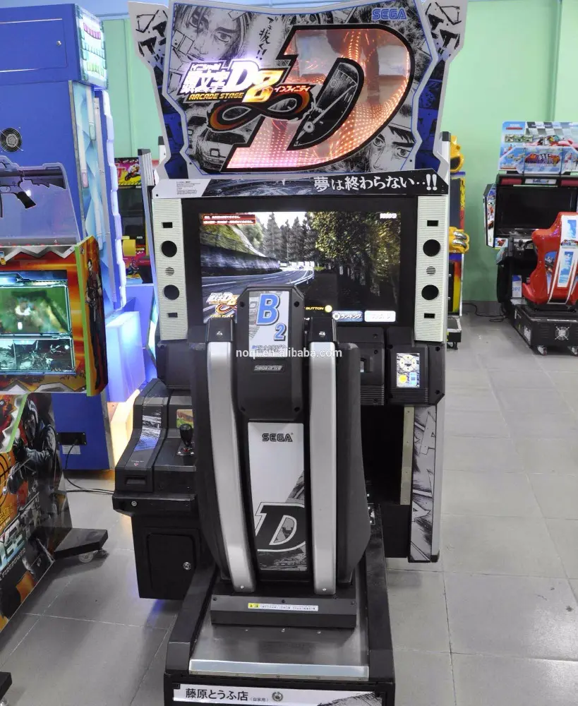 Giapponese Initial D freddo prezzo a buon mercato elettrico simulatore di corse video game