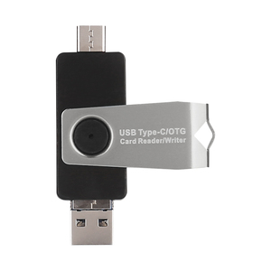 SD/Micro 卡读卡器，USB Type C 微型 USB OTG 适配器和 USB 3.0 便携式存储卡读卡器 - Product Image 2